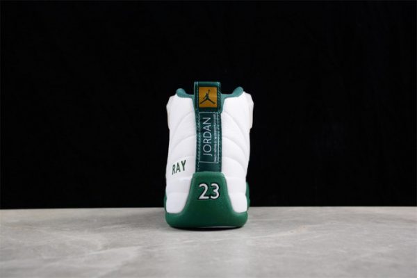 Air Jordan 12 White And Green 136001-063