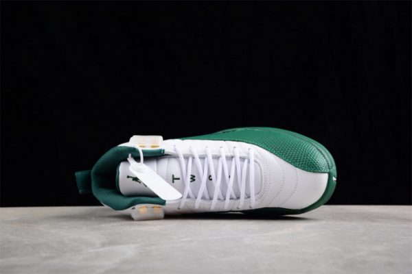 Air Jordan 12 White And Green 136001-063