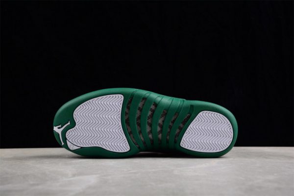 Air Jordan 12 White And Green 136001-063