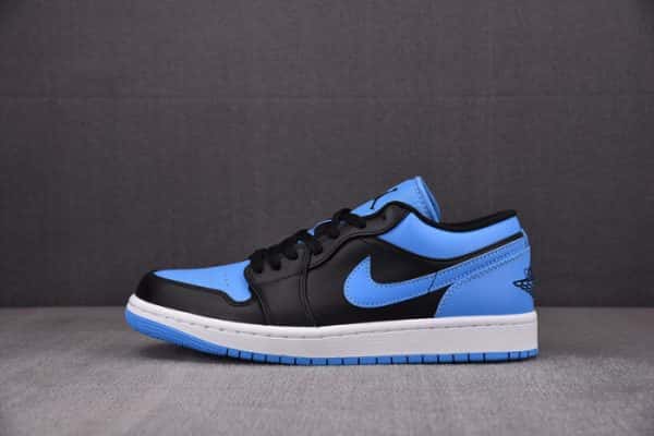 Air Jordan 1 Low Black University Blue 553558-041