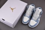 Air Jordan 1 Mid Womens Blue Bq6472-140