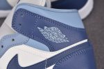 Air Jordan 1 Mid Womens Blue Bq6472-140
