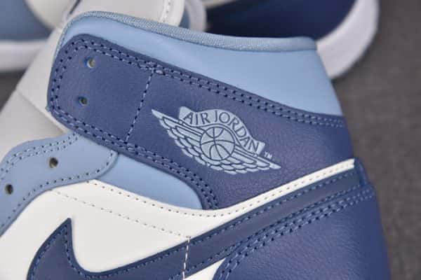 Air Jordan 1 Mid Womens Blue Bq6472-140