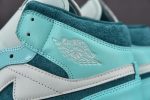 Air Jordan 1 Mid Chenille Bleached Turquoise Dz3745-300