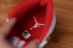 Air Jordan 12 Fiba White University Red 130690-107