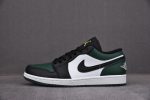 Air Jordan 1 Low Green Toe 553558-371
