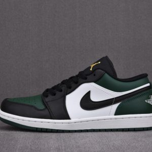 Air Jordan 1 Low Green Toe 553558-371