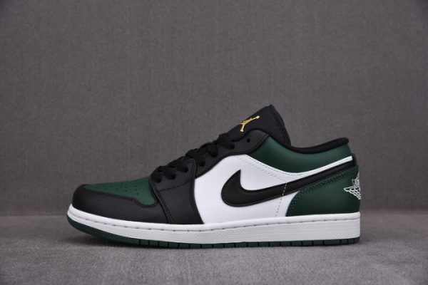 Air Jordan 1 Low Green Toe 553558-371