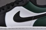 Air Jordan 1 Low Green Toe 553558-371