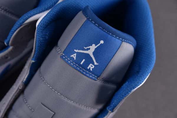 Air Jordan 1 Mid True Blue Cement Dq8423-014