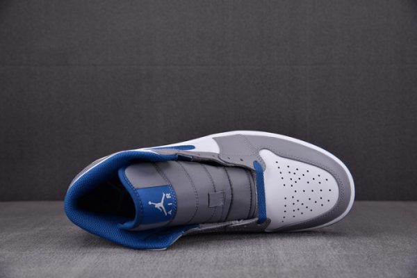 Air Jordan 1 Mid True Blue Cement Dq8423-014