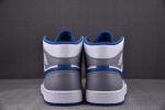 Air Jordan 1 Mid True Blue Cement Dq8423-014