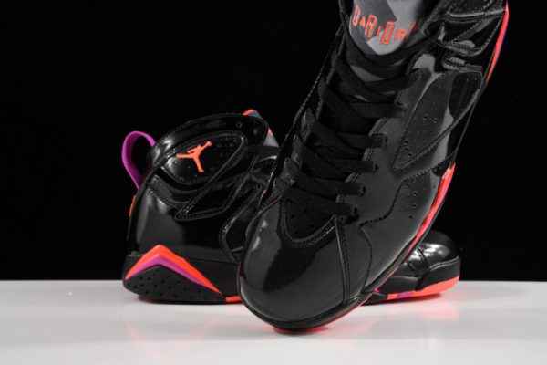 Air Jordan 7 Retro Black Patent Leather 313358-006