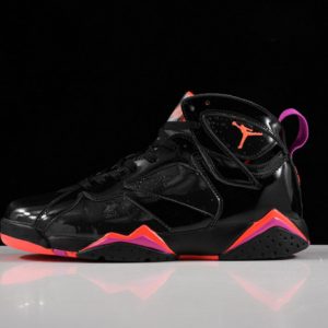 Air Jordan 7 Retro Black Patent Leather 313358-006