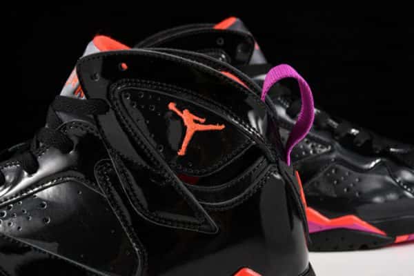 Air Jordan 7 Retro Black Patent Leather 313358-006
