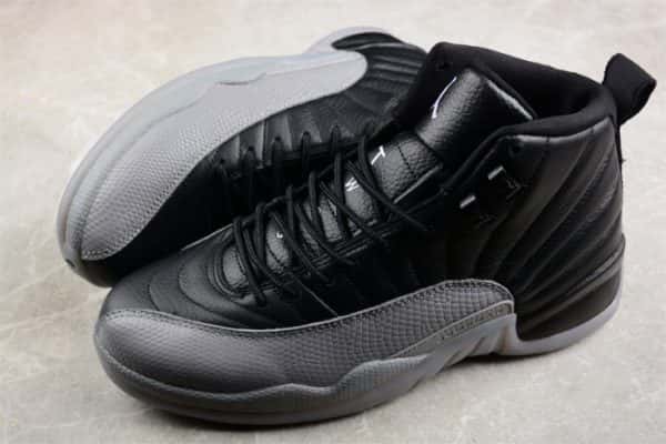 Air Jordan 12 Black Wolf Grey Ct8013-019