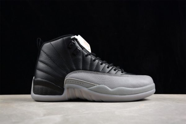 Air Jordan 12 Black Wolf Grey Ct8013-019