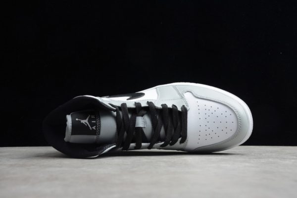 Air Jordan 1 Mid Light Smoke Grey 554724-092
