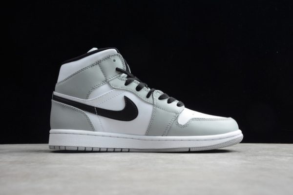 Air Jordan 1 Mid Light Smoke Grey 554724-092
