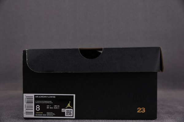 Air Jordan 1 Low Light Chocolate Dc6991-200