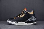 Air Jordan 3 Black Gold Wmns Ck9246-067