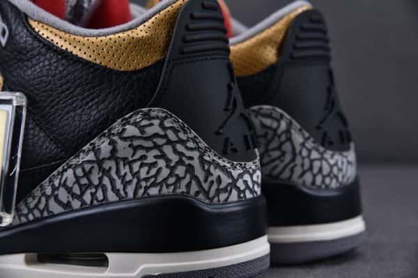 Air Jordan 3 Black Gold Wmns Ck9246-067