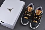 Air Jordan 3 Black Gold Wmns Ck9246-067