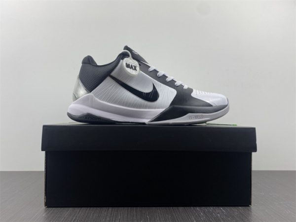 Nike Zoom Kobe 5 Tb ''White Black'' 407710-100