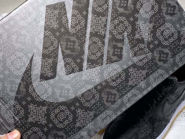 Fragment Clot Nike Air Force 1 Black Cz3986-001