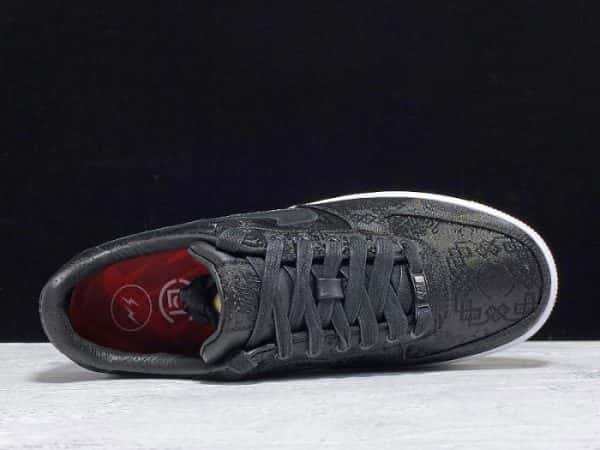 Fragment Clot Nike Air Force 1 Black Cz3986-001