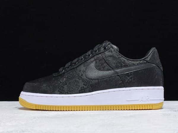 Fragment Clot Nike Air Force 1 Black Cz3986-001