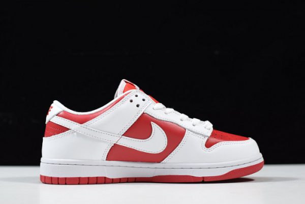 Dunk Low Gs ''White University Red'' Cw1590-600