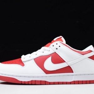 Dunk Low Gs ''White University Red'' Cw1590-600