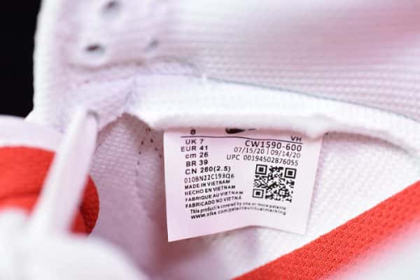 Dunk Low Gs ''White University Red'' Cw1590-600