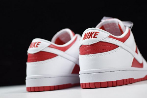 Dunk Low Gs ''White University Red'' Cw1590-600