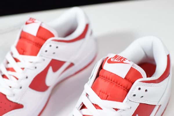 Dunk Low Gs ''White University Red'' Cw1590-600