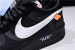 Ofw Nike Air Force 1 Low Black Ao4606-001