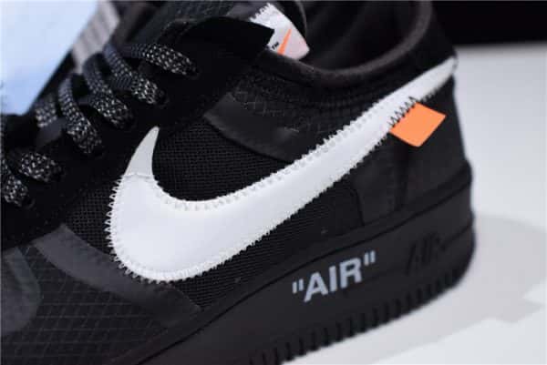 Ofw Nike Air Force 1 Low Black Ao4606-001