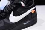 Ofw Nike Air Force 1 Low Black Ao4606-001