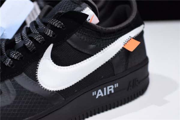 Ofw Nike Air Force 1 Low Black Ao4606-001