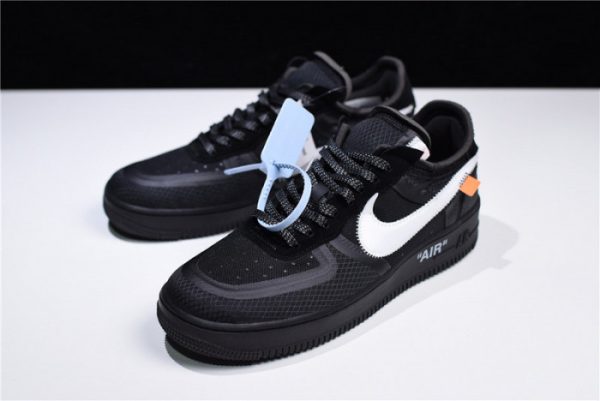 Ofw Nike Air Force 1 Low Black Ao4606-001