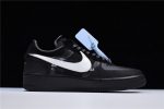 Ofw Nike Air Force 1 Low Black Ao4606-001