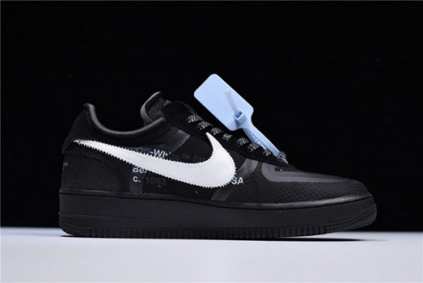 Ofw Nike Air Force 1 Low Black Ao4606-001