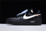 Ofw Nike Air Force 1 Low Black Ao4606-001