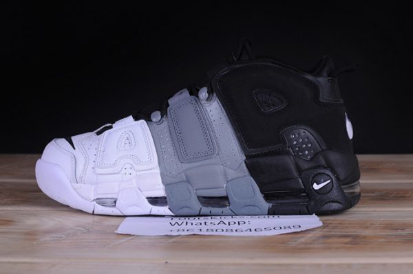 Nike Air More Uptempo ¡°Tri-Color¡± Black-Grey-White 921948-002