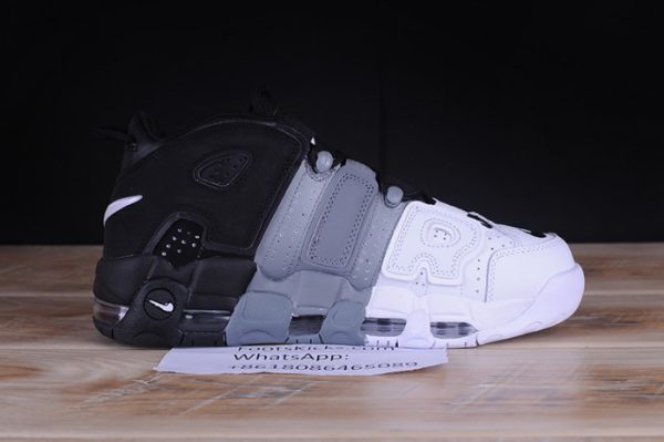 Nike Air More Uptempo ¡°Tri-Color¡± Black-Grey-White 921948-002