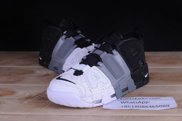 Nike Air More Uptempo ¡°Tri-Color¡± Black-Grey-White 921948-002