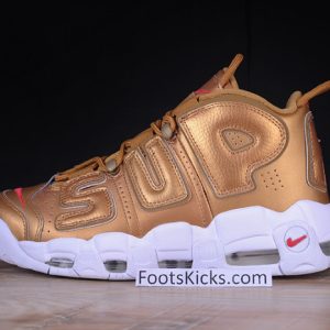 Nike Air More Uptempo "S*P*E" Metallic Gold/White 902290-700