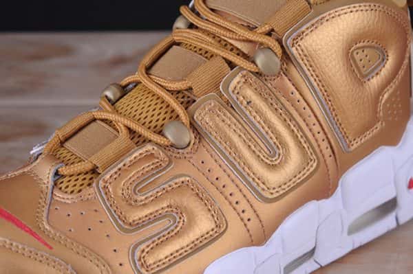 Nike Air More Uptempo "S*P*E" Metallic Gold/White 902290-700