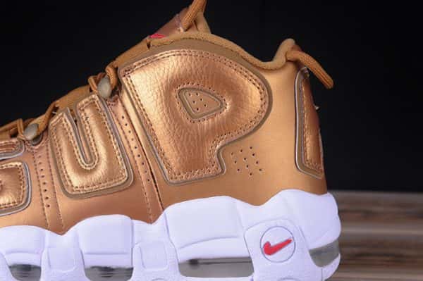 Nike Air More Uptempo "S*P*E" Metallic Gold/White 902290-700